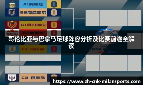 哥伦比亚与巴拿马足球阵容分析及比赛前瞻全解读